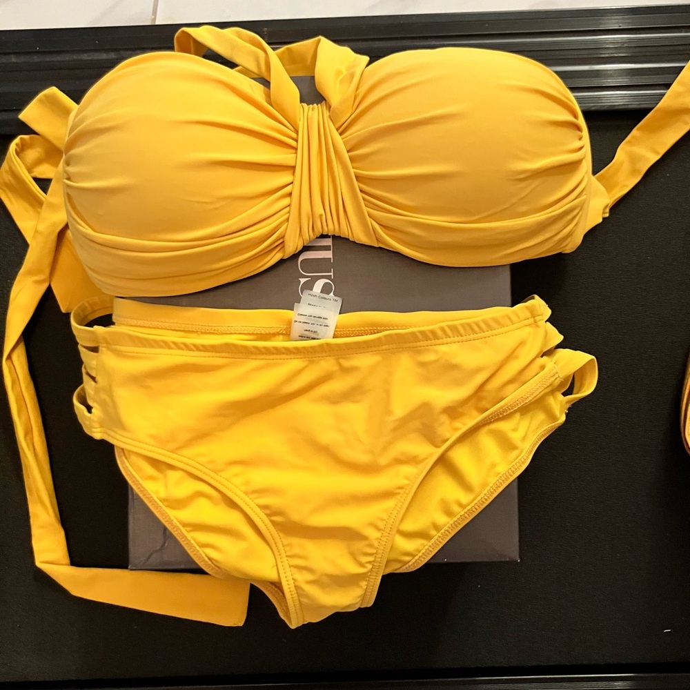 Yellow Bikini Set - Picture 2 of 4